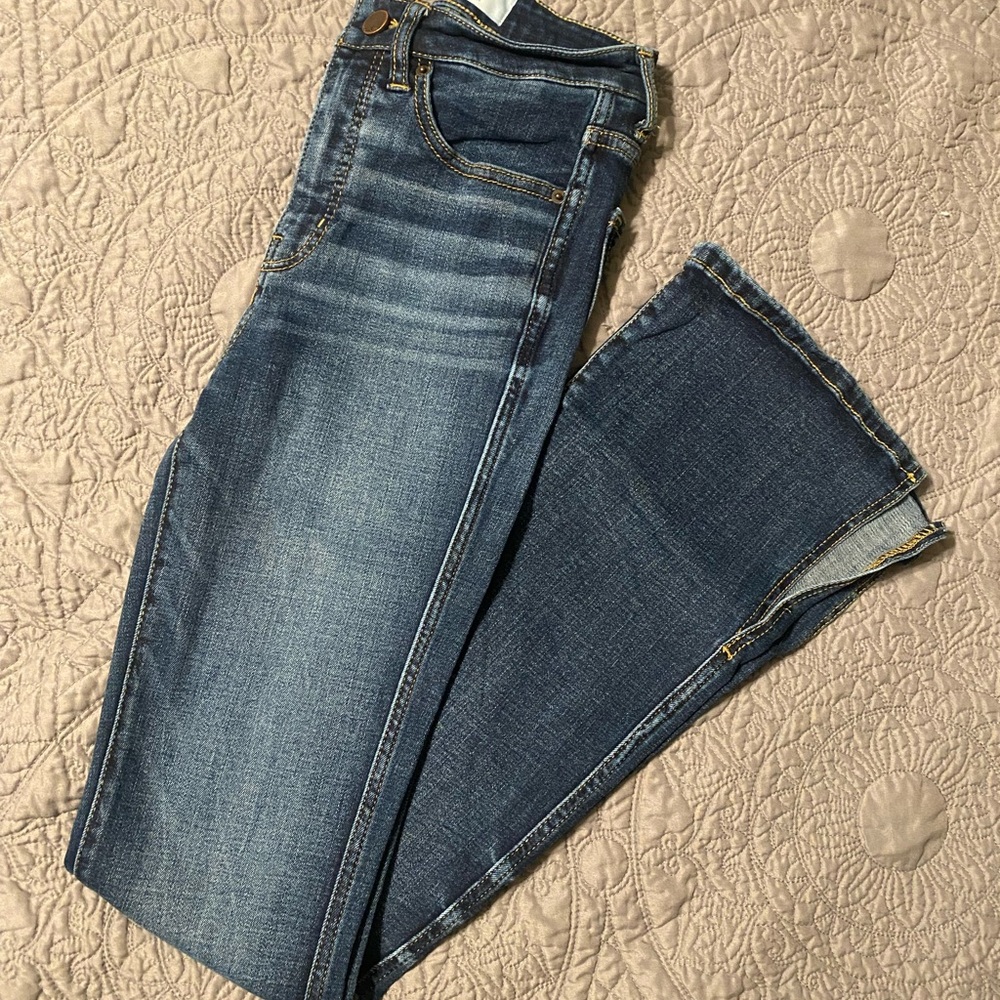 BKE Women's Boot Cut Jeans - Blue